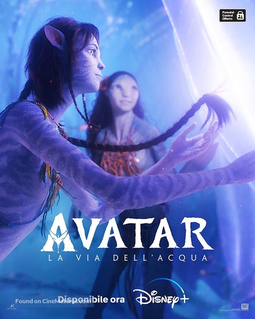 Avatar: The Way of Water - Italian Movie Poster