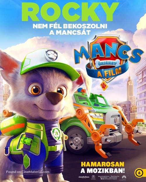 Paw Patrol: The Movie - Hungarian Movie Poster