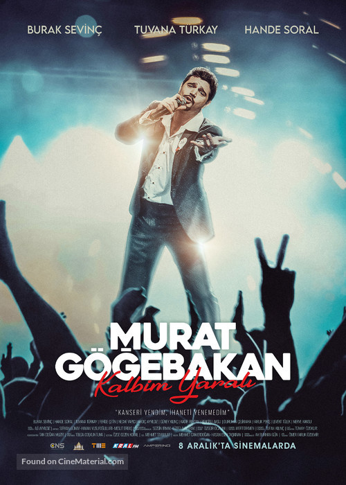 Murat G&ouml;gebakan: Kalbim Yarali - Turkish Movie Poster