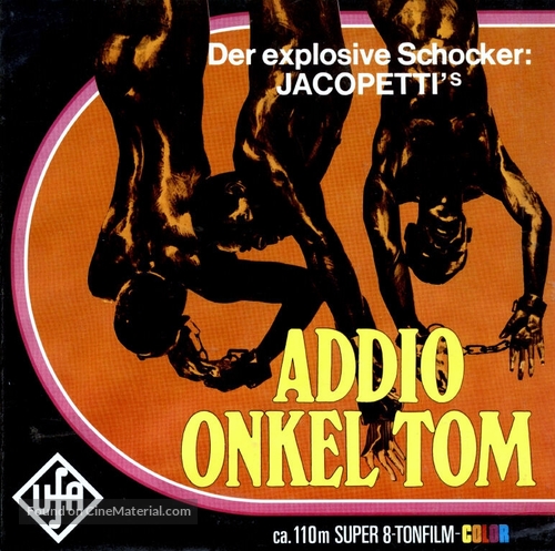 Addio zio Tom - German Movie Cover