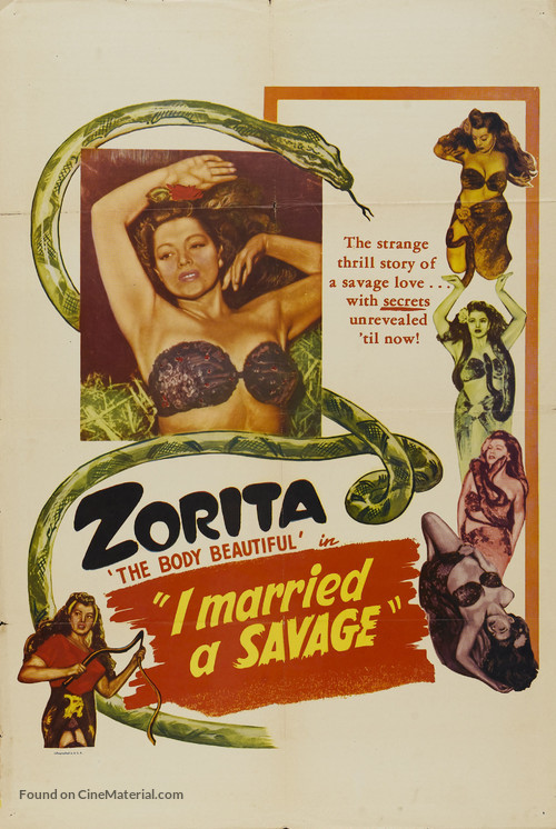 I Married a Savage - Movie Poster