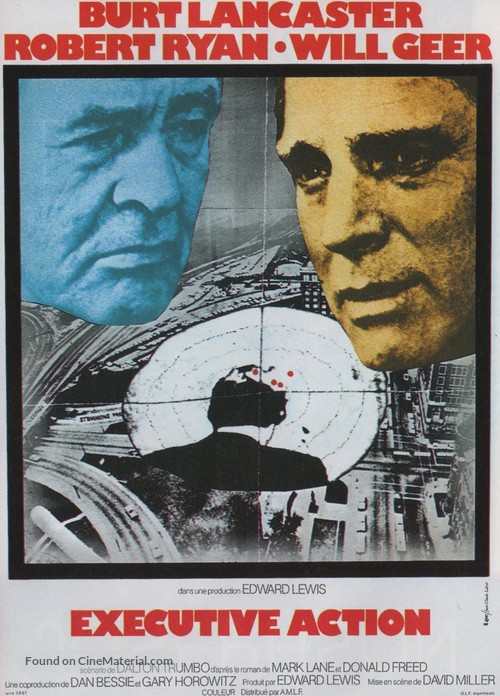 Executive Action - French Movie Poster