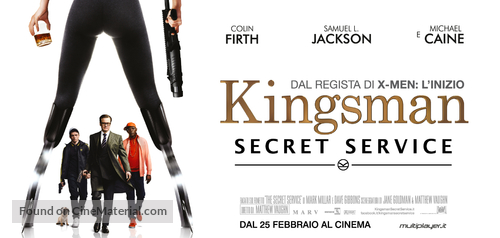 Kingsman: The Secret Service - Italian Movie Poster