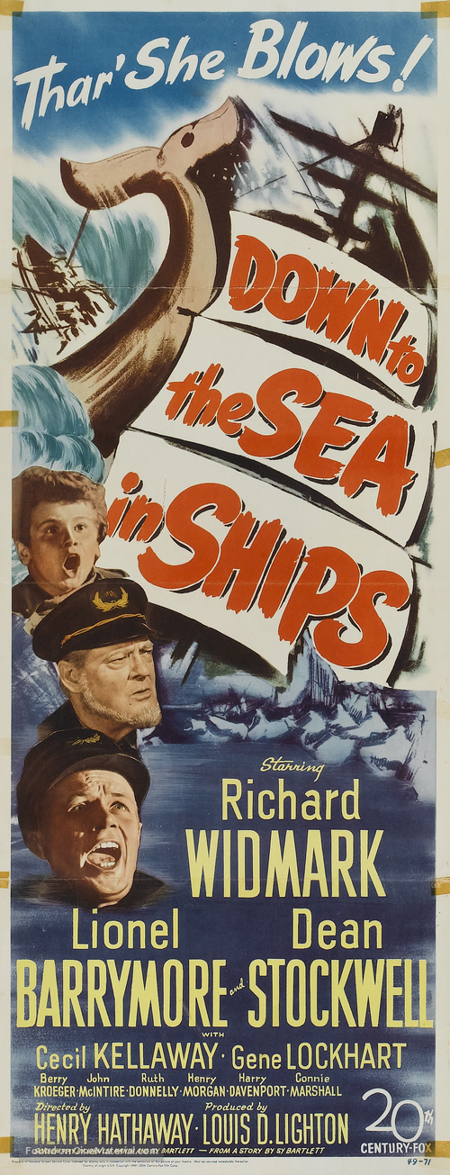 Down to the Sea in Ships - Movie Poster