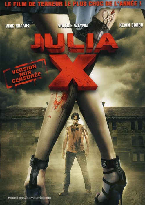 Julia X - French DVD movie cover