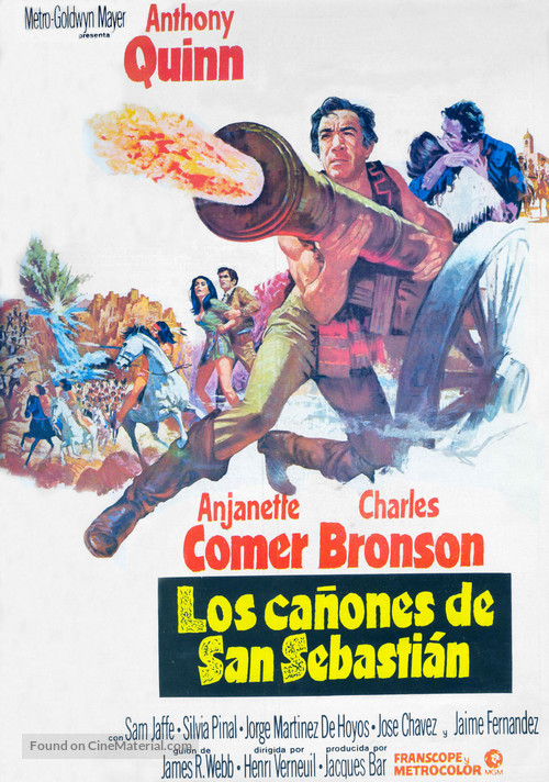 La bataille de San Sebastian - Spanish Theatrical movie poster