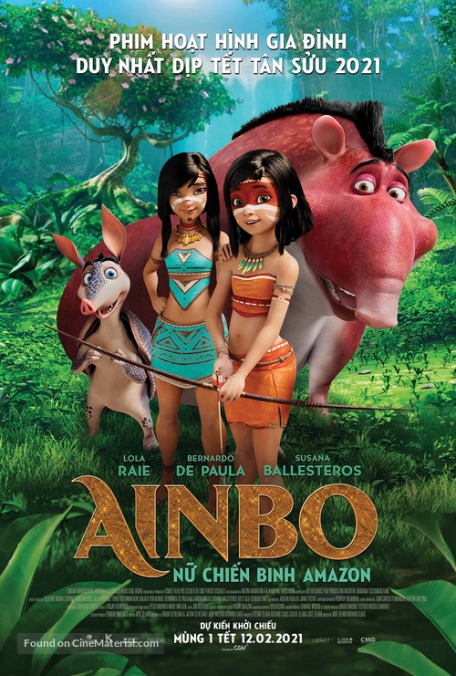 AINBO: Spirit of the Amazon - Vietnamese Movie Poster