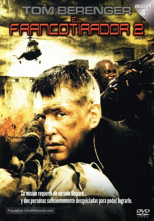 Sniper 2 - Spanish Movie Cover