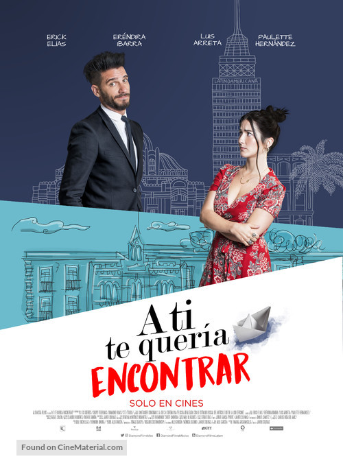 A Ti Te Queria Encontrar - Mexican Movie Poster