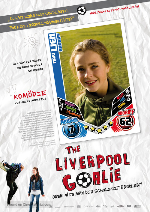 Keeper&#039;n til Liverpool - German Movie Poster