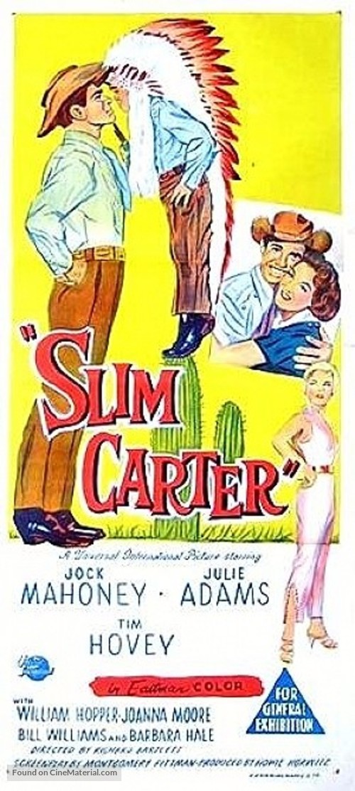 Slim Carter - Australian Movie Poster