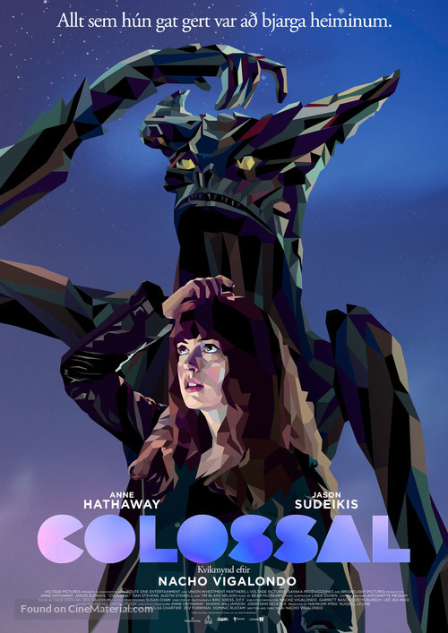 Colossal - Icelandic Movie Poster