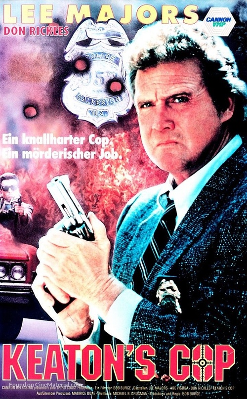 Keaton&#039;s Cop - German VHS movie cover