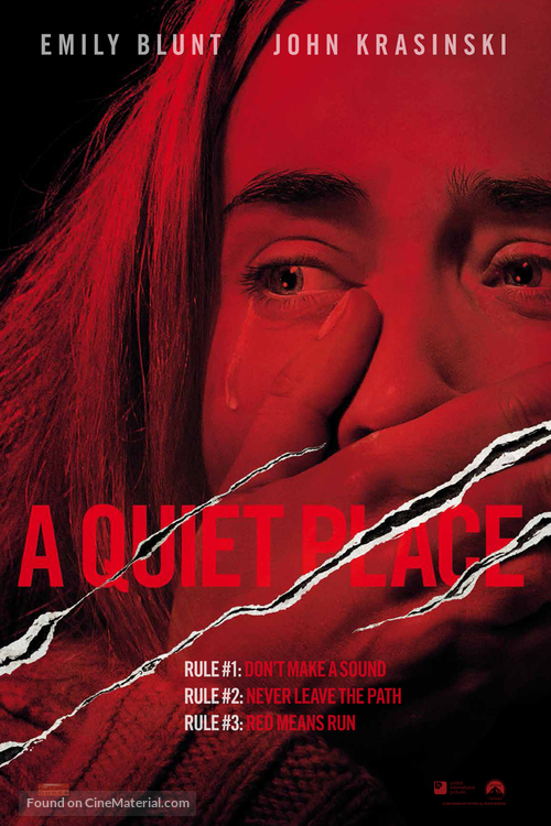 A Quiet Place - Danish Movie Poster