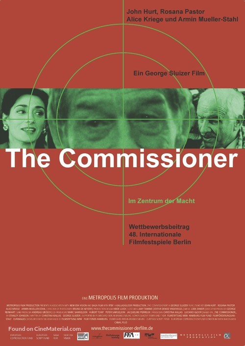 The Commissioner - German Movie Poster