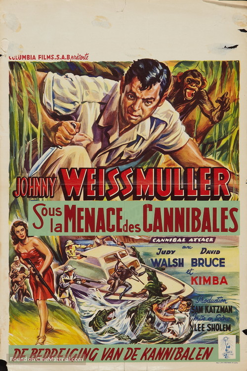 Cannibal Attack - Belgian Movie Poster