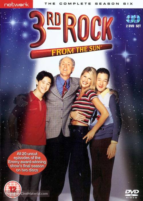 &quot;3rd Rock from the Sun&quot; - British DVD movie cover