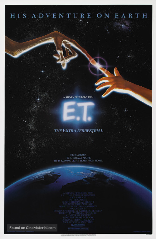 E.T.: The Extra-Terrestrial - Theatrical movie poster