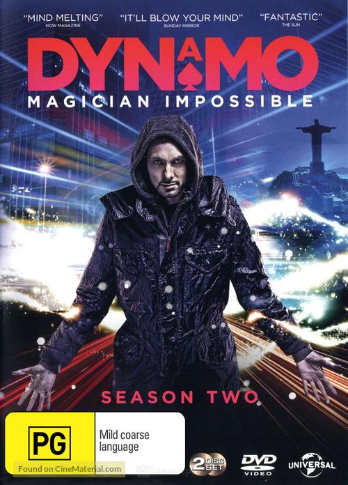 &quot;Dynamo: Magician Impossible&quot; - Australian DVD movie cover