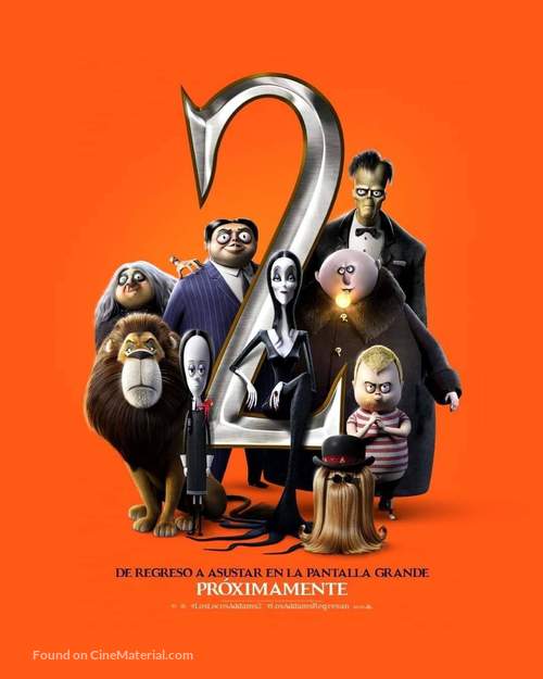 The Addams Family 2 - Mexican Movie Poster