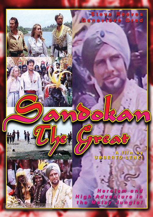 Sandokan, la tigre di Mompracem - DVD movie cover