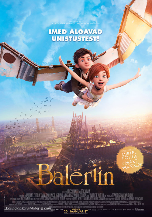 Ballerina - Estonian Movie Poster
