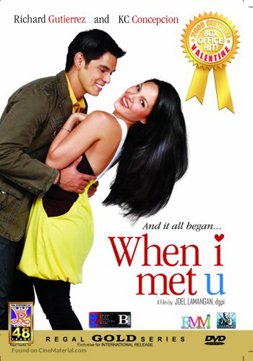 When I Met U - Philippine Movie Cover
