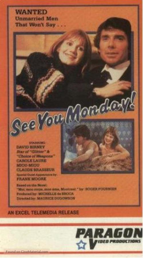 Au revoir &agrave; lundi - VHS movie cover