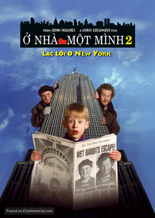 Home Alone 2: Lost in New York - Vietnamese DVD movie cover