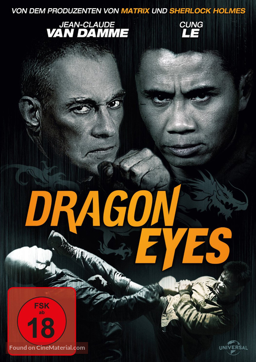 Dragon Eyes - German DVD movie cover