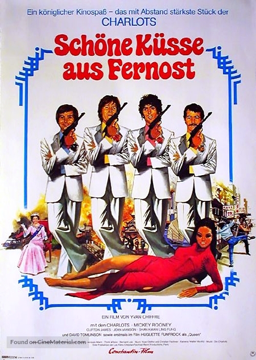 Bons baisers de Hong Kong - German Movie Poster