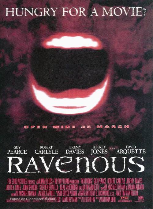 Ravenous - Movie Poster