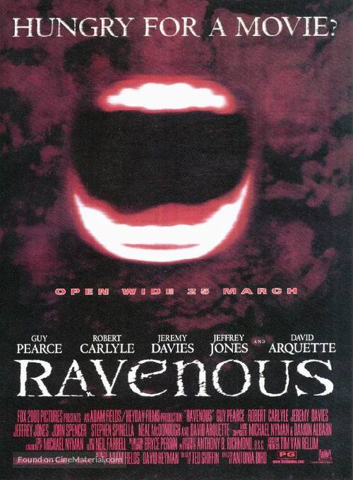 Ravenous - Movie Poster
