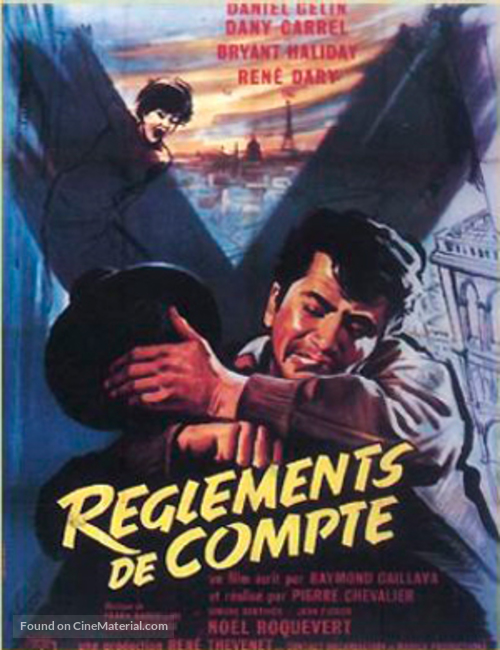 R&egrave;glements de compte - French Movie Poster