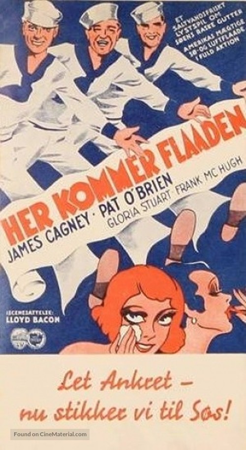 Here Comes the Navy - Danish Movie Poster