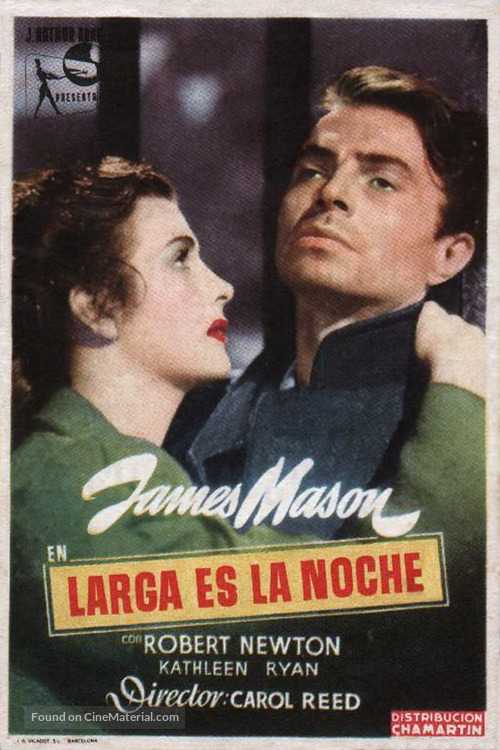 Odd Man Out - Spanish Movie Poster