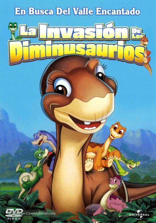 The Land Before Time XI: Invasion of the Tinysauruses - Spanish Movie Cover