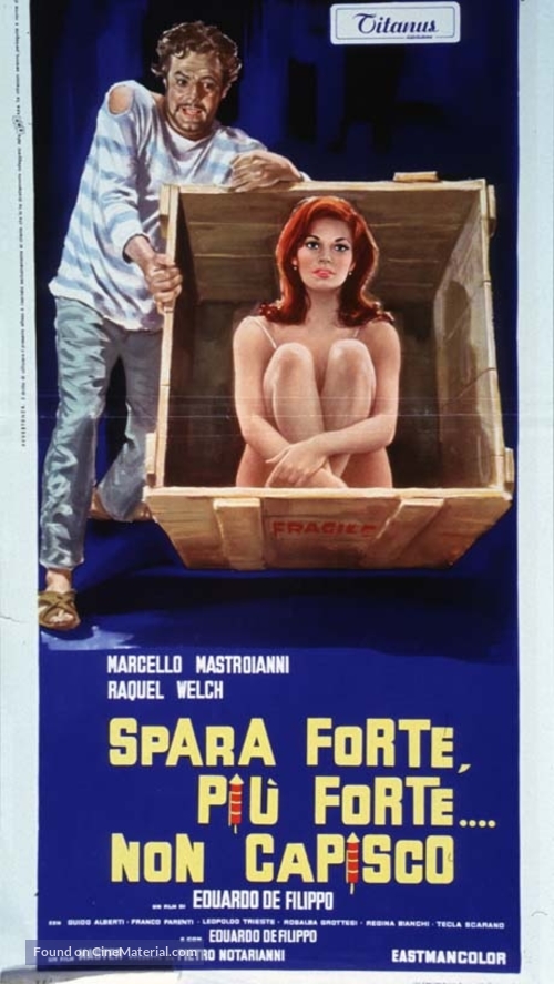 Spara forte, pi&ugrave; forte, non capisco - Italian Movie Poster