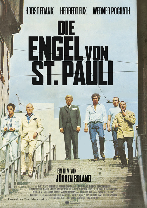 Die Engel von St. Pauli - German Movie Poster