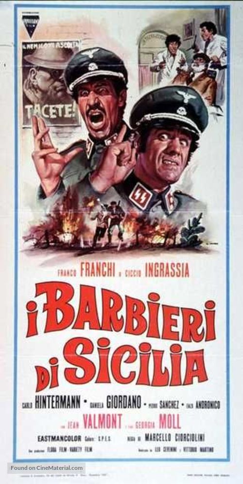 I barbieri di Sicilia - Italian Movie Poster