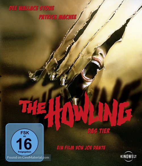 The Howling - German Blu-Ray movie cover