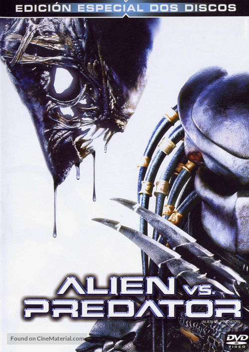 AVP: Alien Vs. Predator - Spanish DVD movie cover