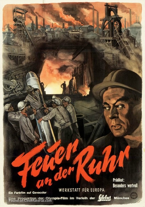 Ungarn in Flammen - German Movie Poster