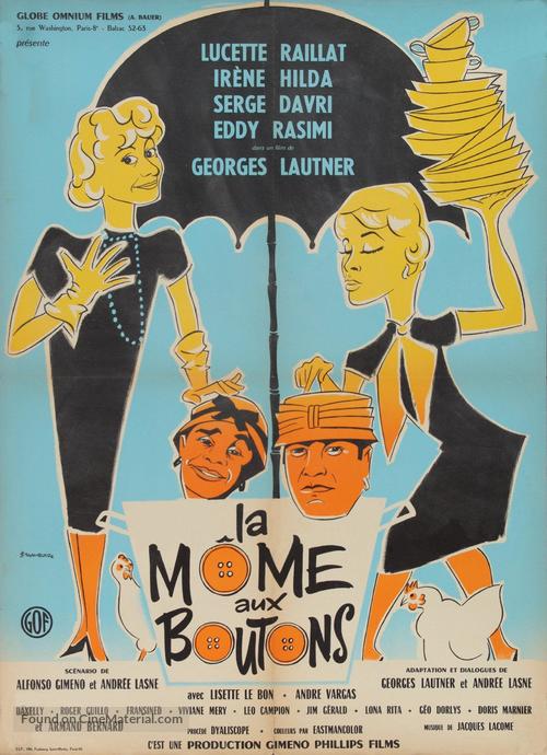 La m&ocirc;me aux boutons - French Movie Poster