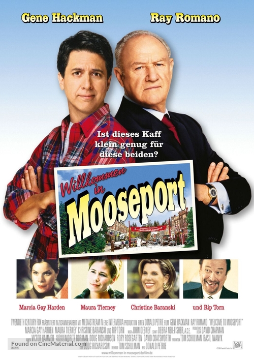 Welcome to Mooseport - German Movie Poster