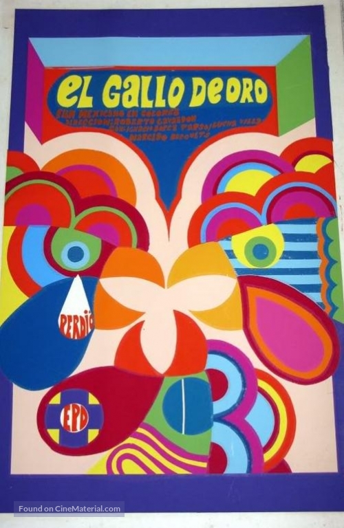 El gallo de oro - Cuban Movie Poster