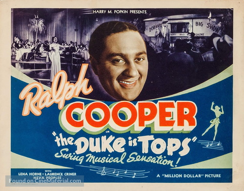 The Duke Is Tops - Movie Poster