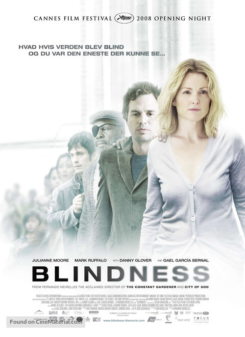 Blindness - Danish Movie Poster