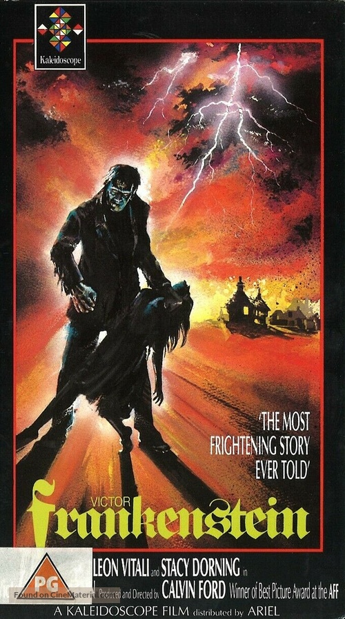 Victor Frankenstein - British VHS movie cover