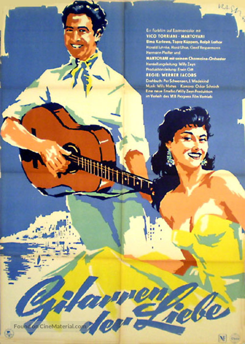 Gitarren der Liebe - German Movie Poster